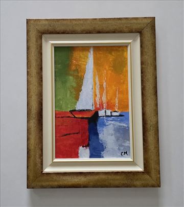 Ulje na platnu - U bojama mora 3