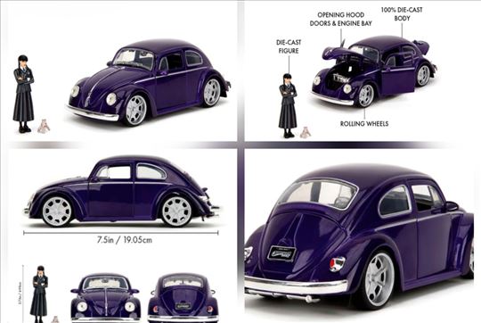 Wednesday and Volkswagen Beetle, novo