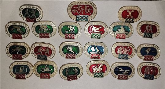 Značke kolekcija oko 1500 kom.