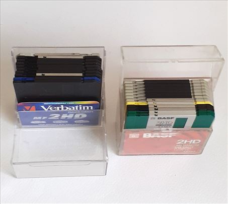 22 Floppy diskete Fuji Basf 3M Verbatim i 2 kutije