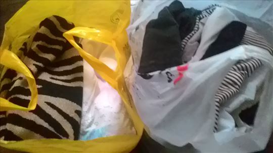 Dve pune kese odeće xl. xxl veličina