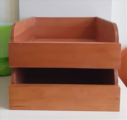 Fioka Vintage iz 1961. god. drvena , 2 kom