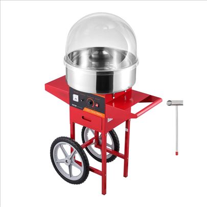 Masina za secernu vunu sa kolicima 1kW crvena