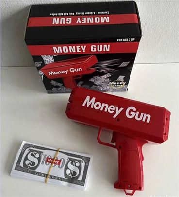 Money Gun Pištolj za izbacivanje novca
