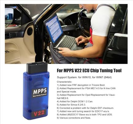 MPPS V22 Master + DPF EGR Remover + Mape