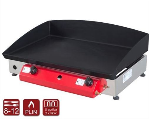 Plinski roštilj Gurman 65 Ambiente s rešoom 