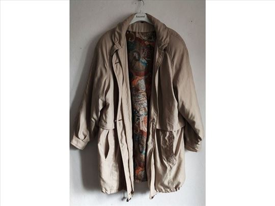 Duza jakna sa sarenom postavom vel.M/L 