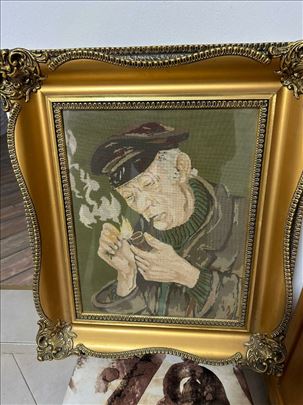 Goblen u duplom okviru, bez oštećenja