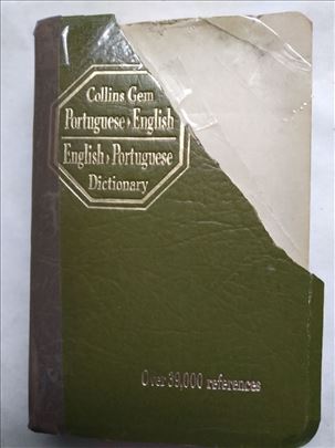 Knjiga:Recnik englesk0-portugalski,768 str.,ostece