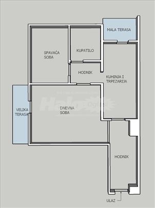 Naselje Save Kovacevic, 58 kvadrata