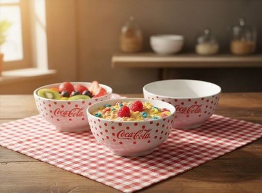 Nove Coca-Cola Zdele - Set od 3 komada!