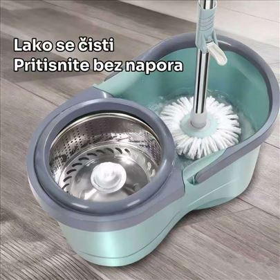 Rotirajuci dzoger sa kantom Spin mop sa kantom Bri