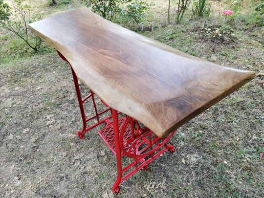 Vintage sto od oraha Adler