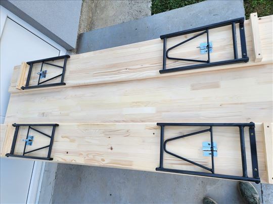 Nogari za sklopive klupe i stolove - LUX kvalitet