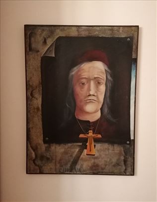 Jugoslav Ocokoljić - ulje na platnu 81 x 60cm