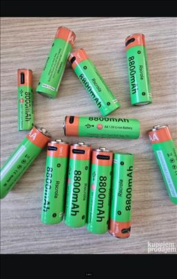 Lijon baterije 1.5 volti 8800mah  i 8000