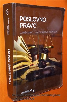 Poslovno pravo Dabić Spirović Jovanović