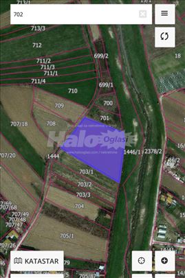 Prodajem plac – Jagodina, naselje Železnički most