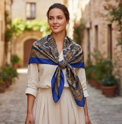 Rustični Sjaj: Marama Koja Osvaja! 