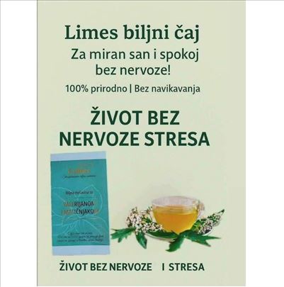 Nov Limes Čaj SA VALERIJANOM I MATIČNJAKOM