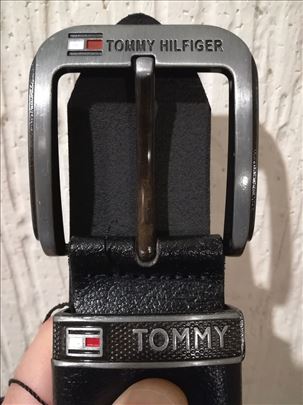 Novi muski kozni markirani kais Tommy Hilfiger