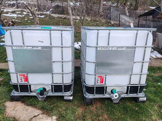 Plastični IBC kontejneri - cisterne od 1000 l