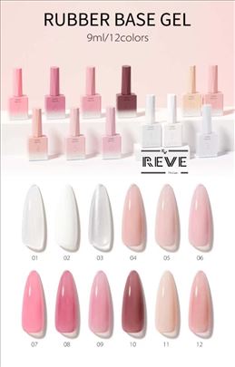 CANNI Rubber base gel 6 kom u setu