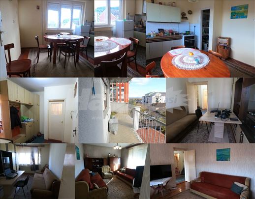 Dvoiposoban stan u centru sa velikom terasom