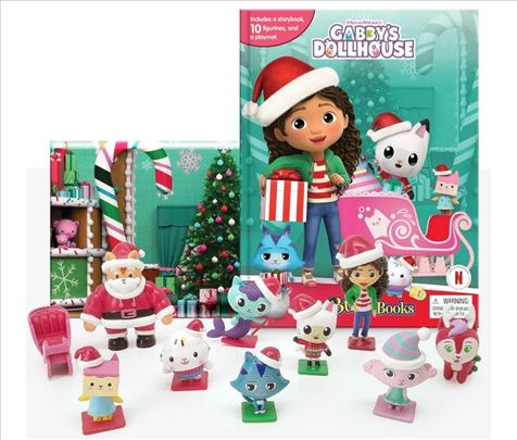 Gabi kuća figure novogodišnje u knjizi, novo