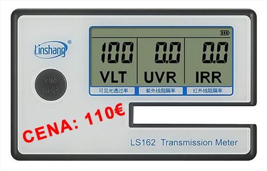 Prodaja - merači zatamnjenja folija i UV zračenja