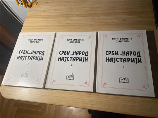 Srbi Narod Najstariji 1-3 Olga Luković Pjanović