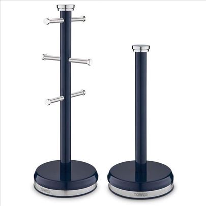 Tower Bele Stalak Za Šolje Stalak Ubrus Peskir DK