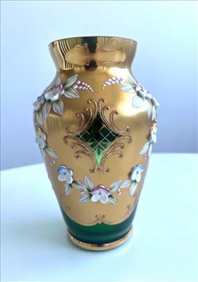  Bohemian Murano vaza  1960-ih 