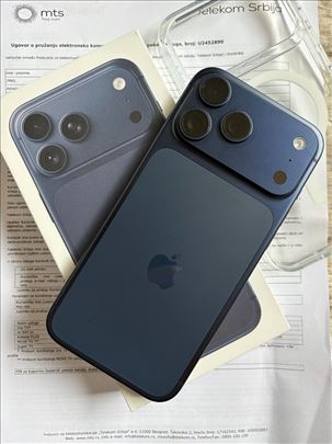Iphone 17 Pro Max 256gb plavi -NOV
