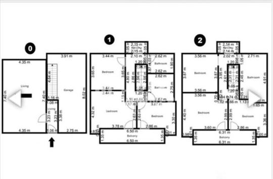 Kuća na placu od 7,5 ari Centar Vranića