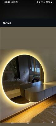 Led ogledala i stakla za stolove po meri.