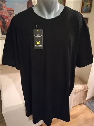 Nova muska pamucna majica No Copy Velika 6XL Crna