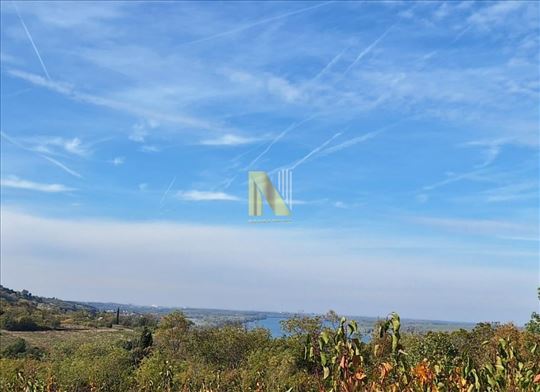 Plac, voćnjak sa panoramskim pogledom na vinograde