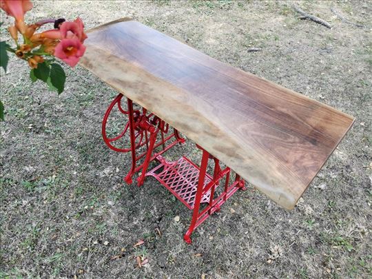 Vintage sto od oraha Adler