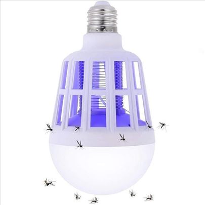 2u1 LED Sijalica Sa UV Lampom Protiv Insekata DK