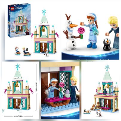 Disney Frozen dvorac Lego, novo