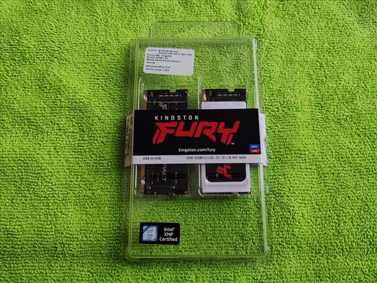 Kingston Fury 32GB DDR4 (2x16GB) SODIMM
