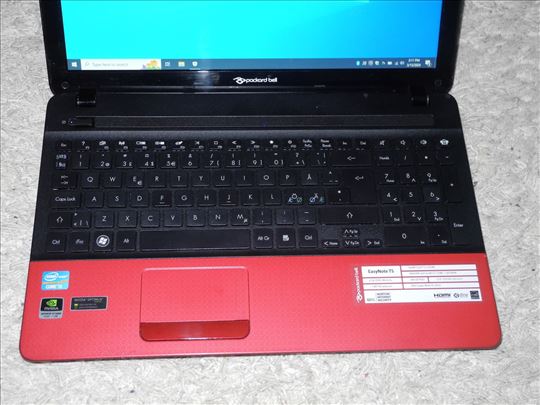 Laptop Packard Bell TS13 intel i3 6gb DDR3 500gb