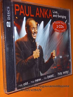Paul Anka ‎– Live...And Swinging