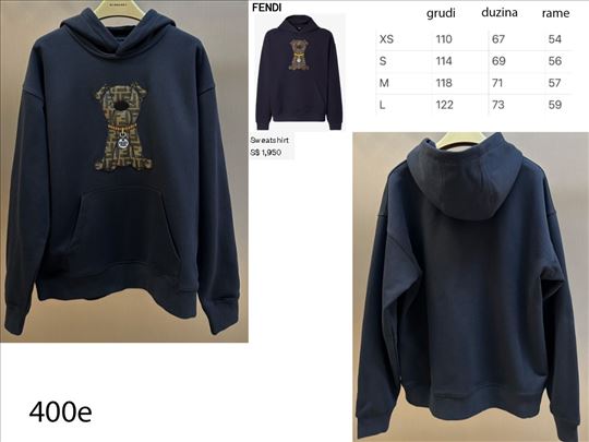 Sportski Fendi, Hermes. duksevi, mega hit