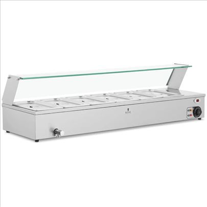 Bain marie - 6 GN 1/3 posuda