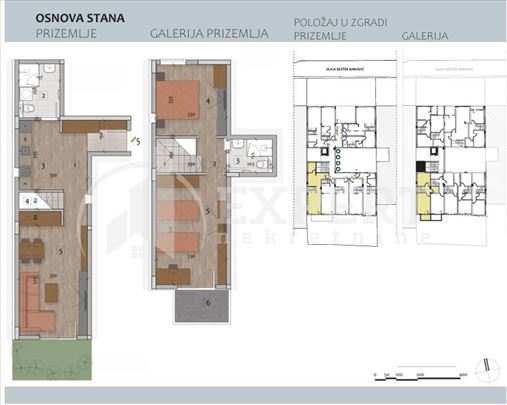 Eksluzivna novogradnja u Čairu, duplex (prizemlje 