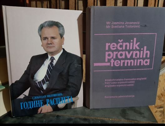 Godine raspleta-S.Milošević i Rečnik pravnih term.