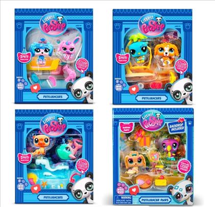 Littlest Pet Shop LPS Petfluencers set, novo
