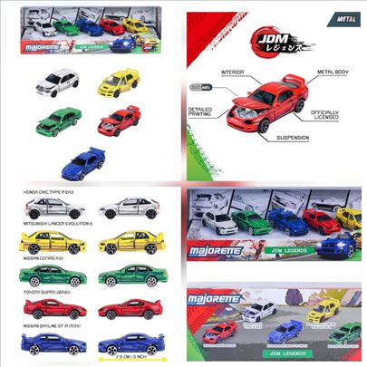 Majorette Japan Legends set, točkovi sa oprugom